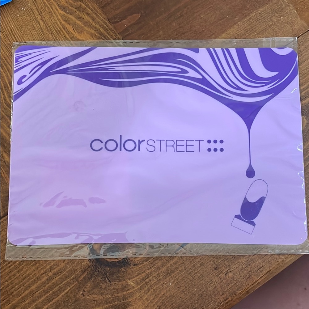 Color Street Lavender and Violet Nail Art Mat